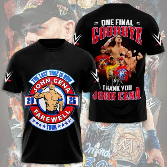 Discover Jo Cen Farewell Tour 2025 AOP 3D T-Shirt