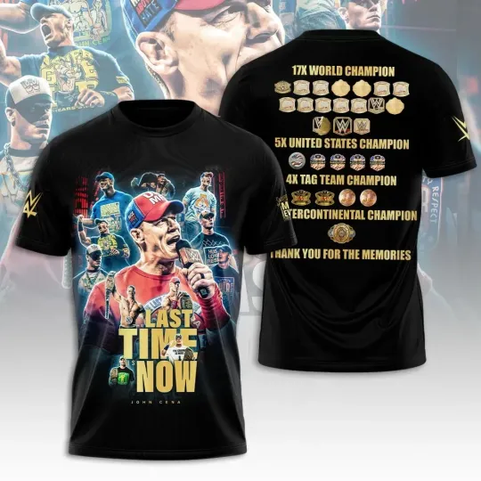 Discover Jo Cen The Last Time Is Now AOP 3D T-Shirt