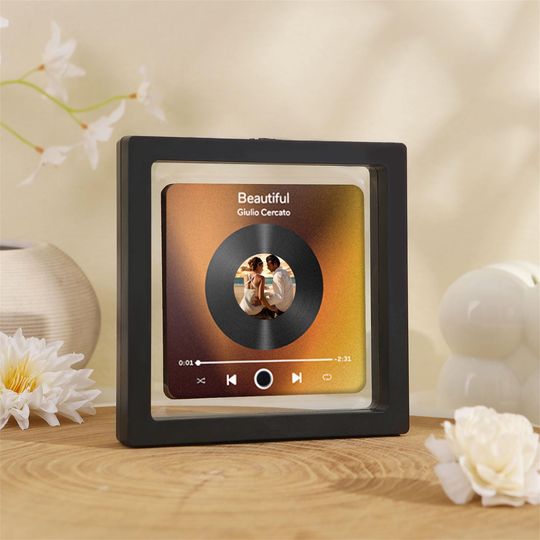 Discover Custom Music Fridge Magnet, Song Magnet for Refrigerator with Photo, Customized Magnets for Refrigerator Gift for Birthday Christmas