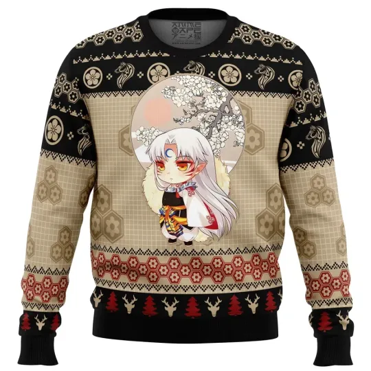 Discover Chibi Seshomaru Inuyaasha Ugly Christmas Sweater