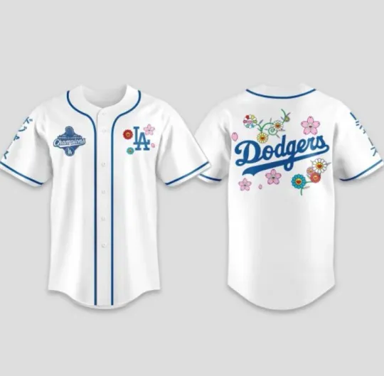 Dodger Murakami World Series Champions 2025 Baseball Jersey