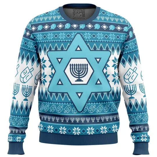 Hanukkah Ugly Christmas Sweater