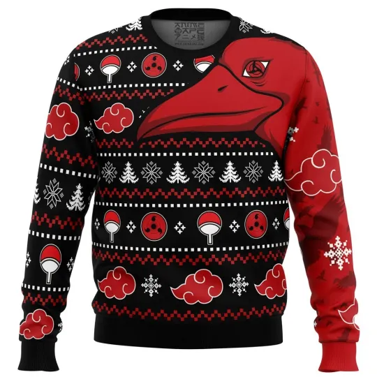 Symbolic Crows Akatsuki Itachi Ugly Christmas Sweater