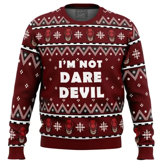 I’m not Daredevil Marvel Ugly Christmas Sweater