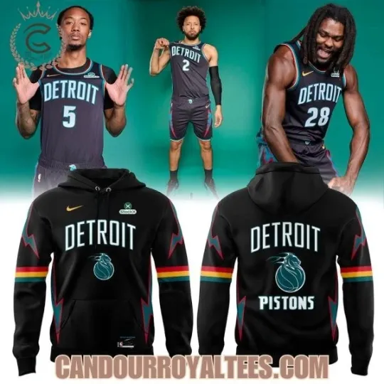 Discover Detroit Piston Our 25-26 City Edition Hoodie Unisex All Sizes
