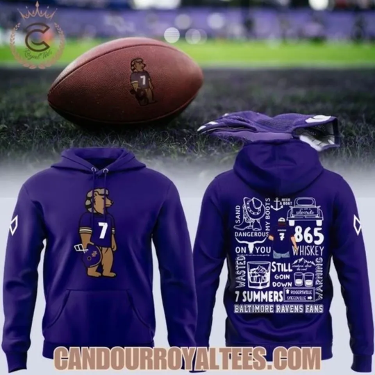 Baltimore Raven x Wallen Western Hoodie Unisex All Sizes