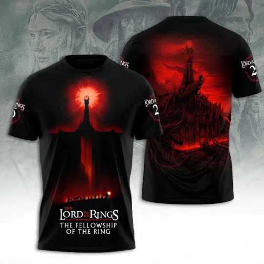 The Lord of the Ring 25th Anniversary AOP 3D T-Shirt