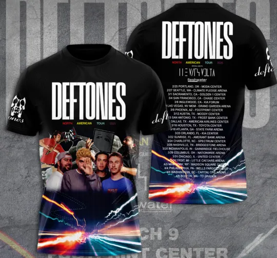 Discover HOT NEW Deftone 3D T-Shirt unisex All sizes JJ6163