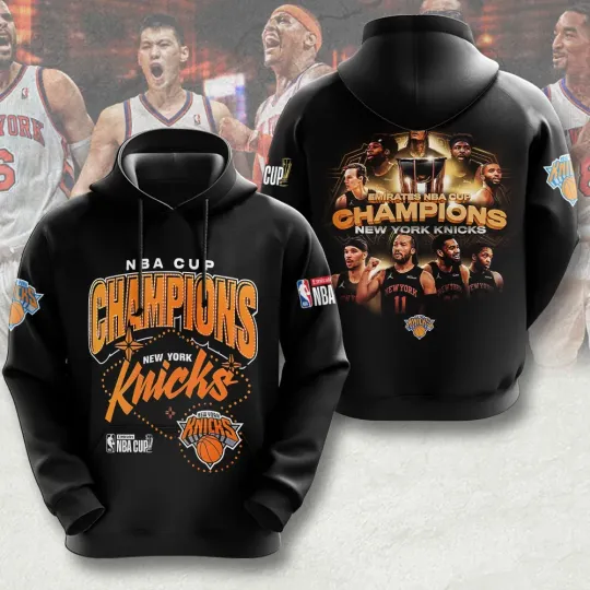 Discover Knicks 2025 Cup Champions 3D Apparel