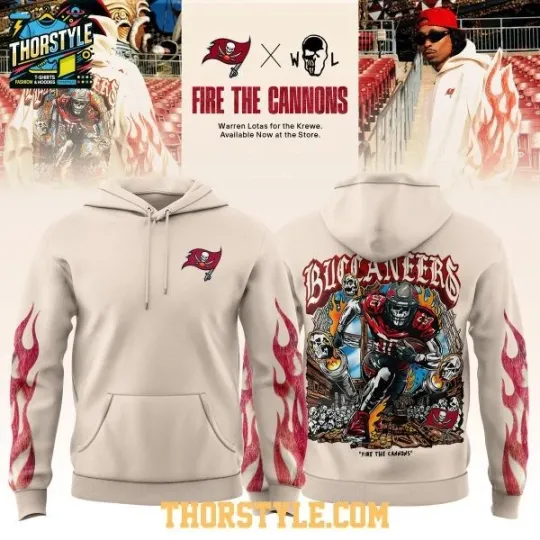 Discover Tampa 2025 Fire The Cannons Hoodie 3D