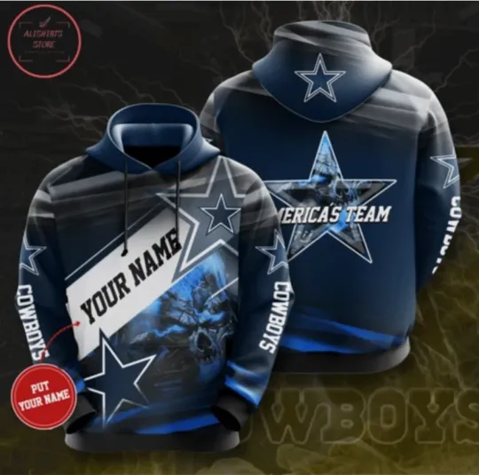 Discover Personalized Dallas 3D Hoodie