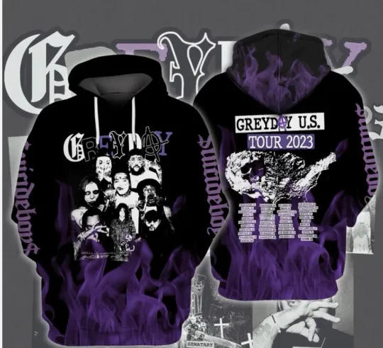 Discover Grey Tour Day Tour 2023 3D Hoodie