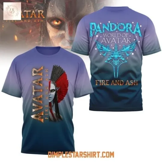 Discover PANDORA WORLD OF AVATAR FIRE AND ASH  3D T SHIRT, AOP
