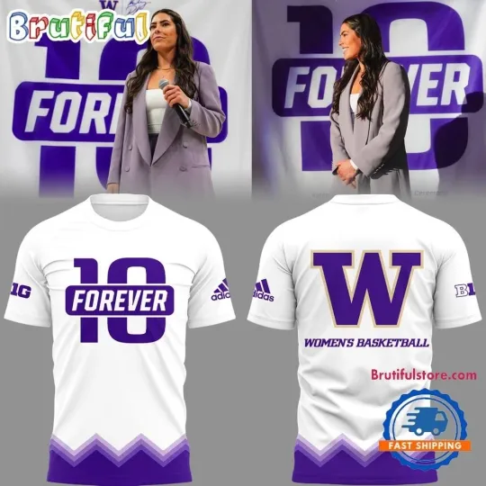 Discover WASHINGTON TEAM WOMEN BASKETBALL FOREVER 10, 3D T SHIRT, AOP