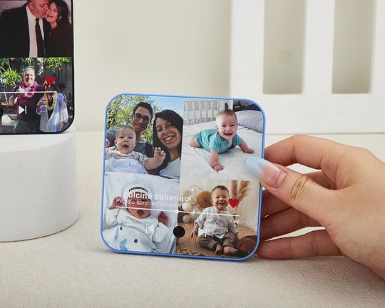 Custom Music Fridge Magnet,Personalized Audio Refrigerator Magnet,Play Song Music Box Gift for Couple,Anniversary Gift,Gift for Family