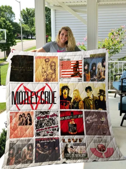 Discover Motley Crue Blanket Gift for Fan