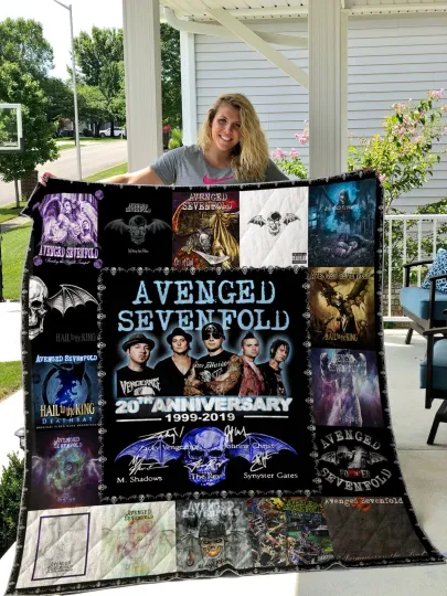 Discover Avenged Sevenfold Blanket Gift for Fan