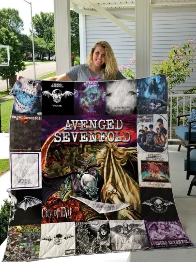 Discover Avenged Sevenfold Fleece Blanket Gift for Fan