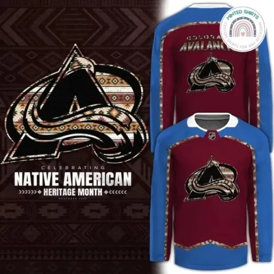 Discover Coloradoo Avalanchee Native American Heritage Month Jersey