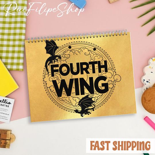 Fourth Wing Calendar 2026, Bagiath War College 11x8.5" Calendar, Friends and Office Decor