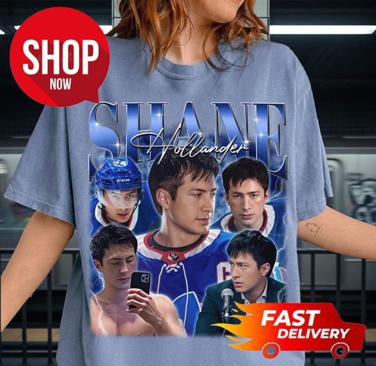 Discover Shane Hollander Bootleg Rap Tee, Connor Storrie Shane Hollander Bootleg Vintage Comfort Shirt, Shane Hollander Ilya Rozanov Hockey Shirt
