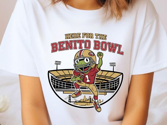 Discover Benito Bowl 2026 Coqu Frog Shirt,Puerto Rico Football Tee, Game Day Fan Gift,Benito Bowl Shirt, Puerto Rico Coqui Frog Tee