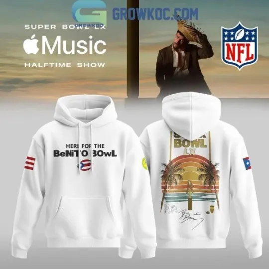 Bad Bunny Here For The Benito Super Bowl LX 3D Hoodie
