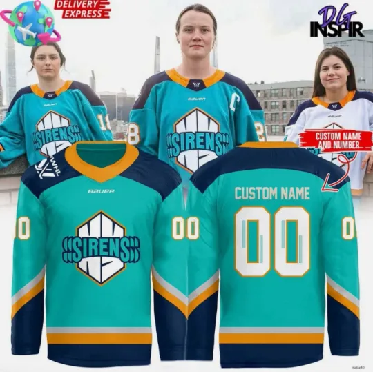 Discover Personalize New York Special Blue Hockey Hockey Jersey Gift For Christmas