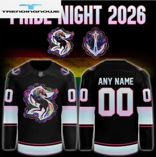 Discover Personalized Seattle 2026 Pride Night Hockey Hockey Jersey Gift For Christmas
