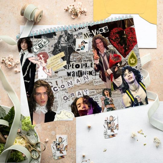 Conan Gray 2026 Calendar | Conan Gray Wishbone | Conan Gray Merch Gift | Music Gift | Star Necklace