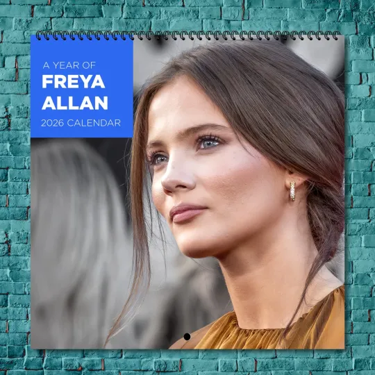 Discover Freya Allan 2026 Wall Calendar, 12-Month Photo Calendar