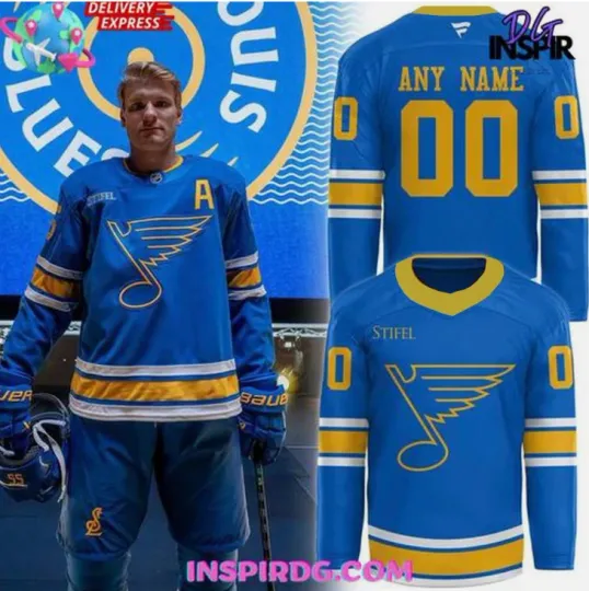 Discover Personalized Louis Blues 2026 Hockey Hockey Jersey Gift For Christmas