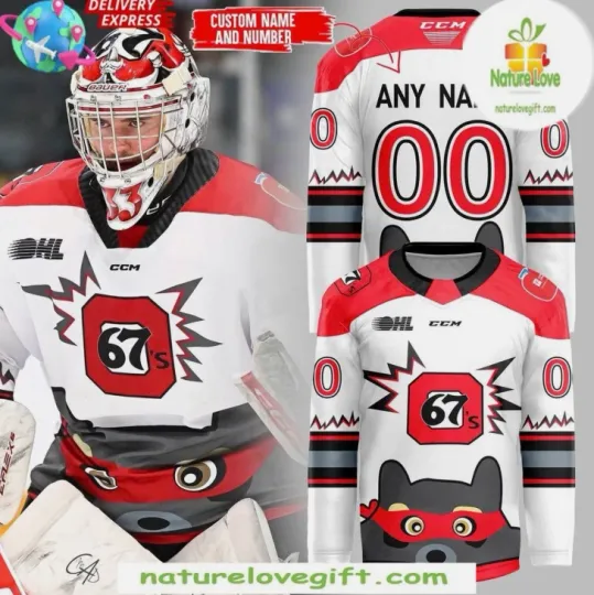 Discover Personalized Ottawa 67s Hockey Jersey Contest Winning Special Edition