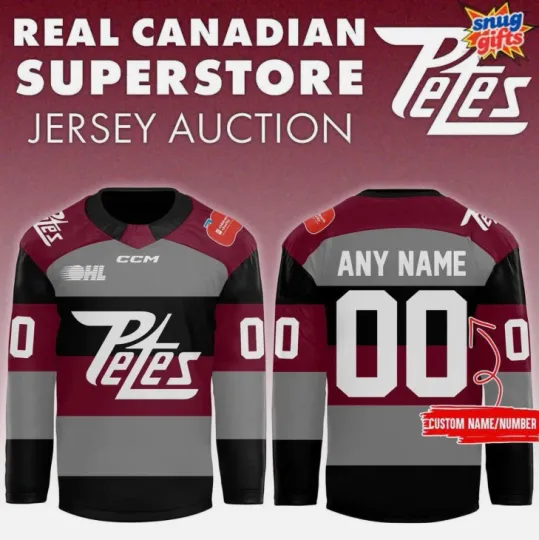 Discover Custom Peterborough Canadian Superstore 2025 Hockey Jersey Gift For Christmas