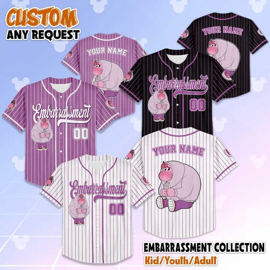Discover Personalized Embarrassment Inside Out Jersey, Personalized Disney Inside Out Jersey, Matching Disney Trip Outfit, Disneyland Birthday Gift