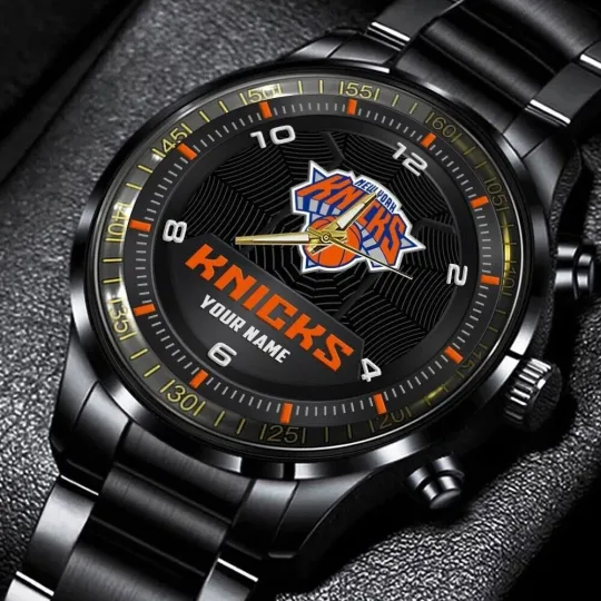 Discover Knicks Men's Stainless Steel Watch Jewelry Calendar Band
