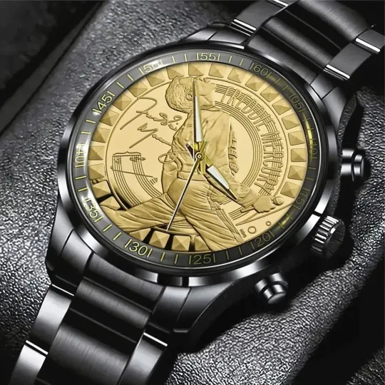 Discover Freddie Mercury Black Stainless Steel Watch