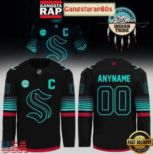 Discover Personalized Seattle x Muckleshoot Indian 2025 Hockey Jersey