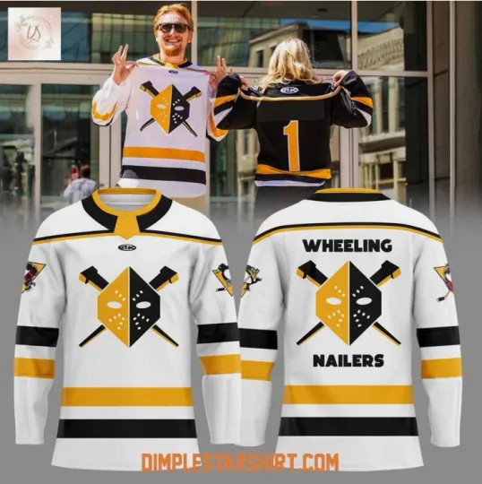 Discover Personalized Wheeling Our 2025-26 White Hockey Jersey Gift For Christmas