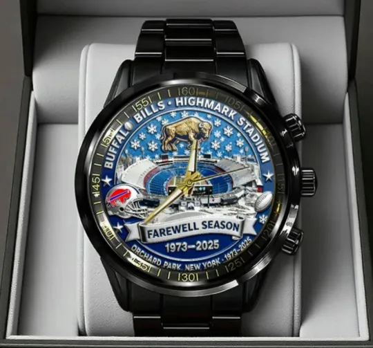 Discover Buffalo Bill 52Nd Anniversary 2025 Black Stainless Steel Watch