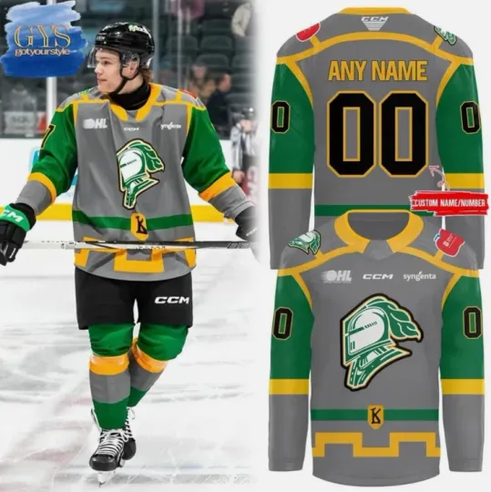 Discover Personalized London x Midwest Division Champion Hockey Jersey Gift For Christmas