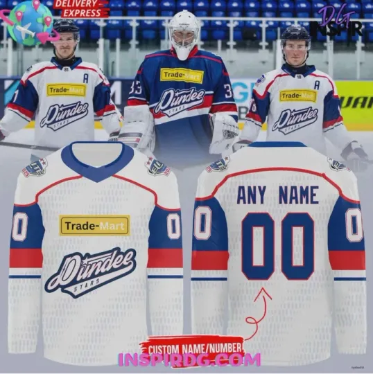 Discover Personalized Stars x 2025 Hockey Hockey Jersey Gift For Christmas