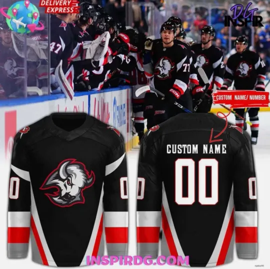 Discover Personalized Buffalo New Uniform 2025 Hockey Jersey Gift For Christmas