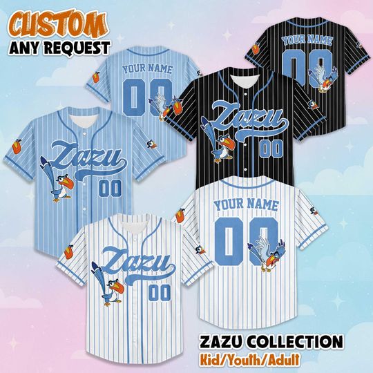 Discover Custom Zazu Collection Baseball Jersey, Disney The Lion King Jersey Shirt, Disney Jersey for Kids, Youth, Adults & Lion King Fans