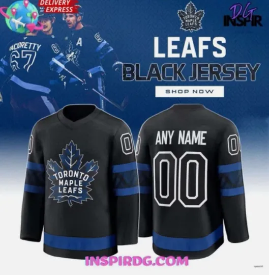 Discover Personalized Toronto Maple Hockey Special Black All Printed Gift For Christmas