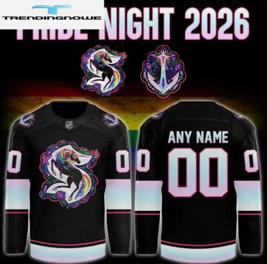 Discover Personalized Seattle 2026 Pride Night Hockey Jersey Unisex Fit Fan Gear