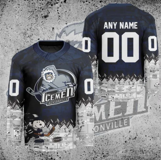 Discover Personalized Jacksonville Peanuts 75th Anniversary Hockey Gift For Christmas