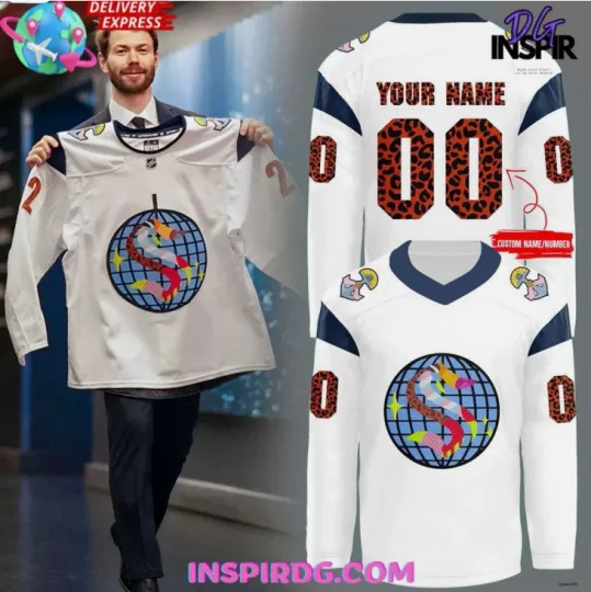 Discover Personalize Seattle Pride Runs Deep 2025 Hockey Gift For Christmas