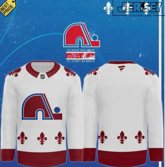 Discover Colorado 1Avalanche Heritage White Hockey Jersey Gift For Christmas