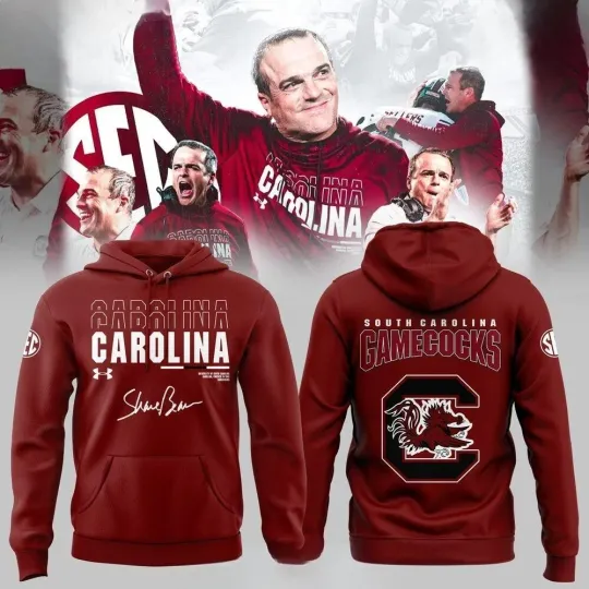 South Carolina Gamecocks SEC Coach Shane Beamer Hoodie